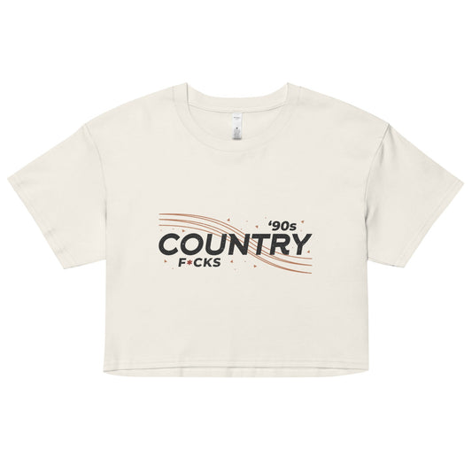 90s Country F*cks - Women’s Crop Top - 2nd Amendment Style