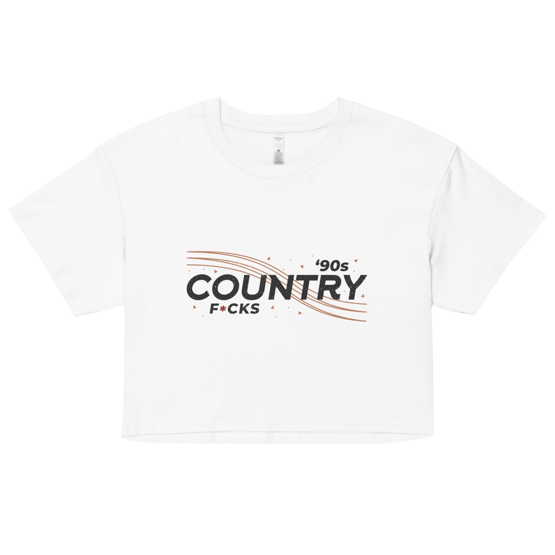 90s Country F*cks - Women’s Crop Top - 2nd Amendment Style