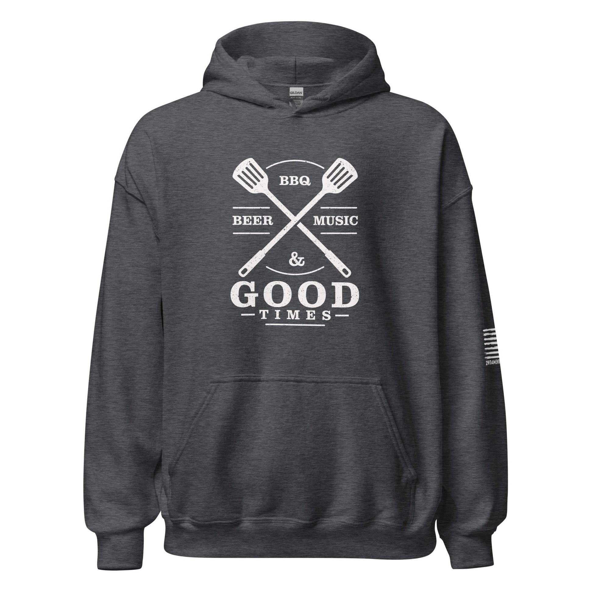 Beer, BBQ, Music and Good Times - Unisex Hoodie - 2nd Amendment Style