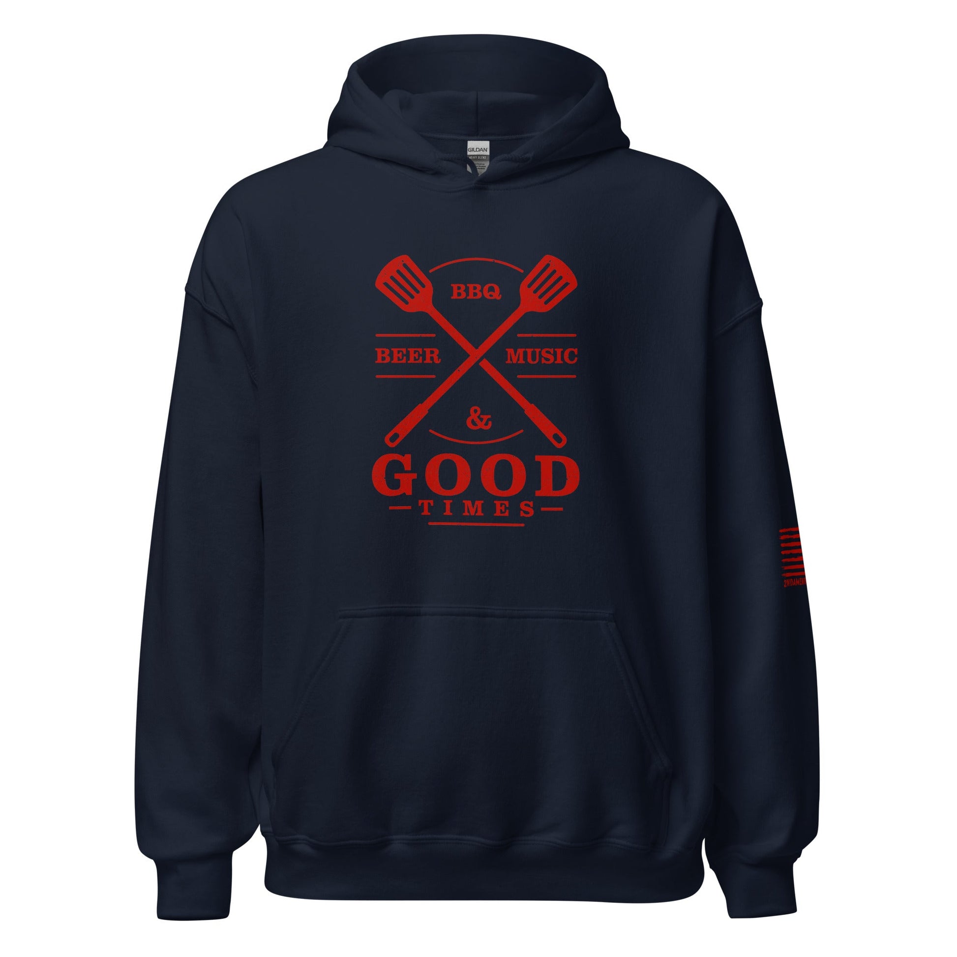 Beer, BBQ, Music, and Good Times - Unisex Hoodie - 2nd Amendment Style