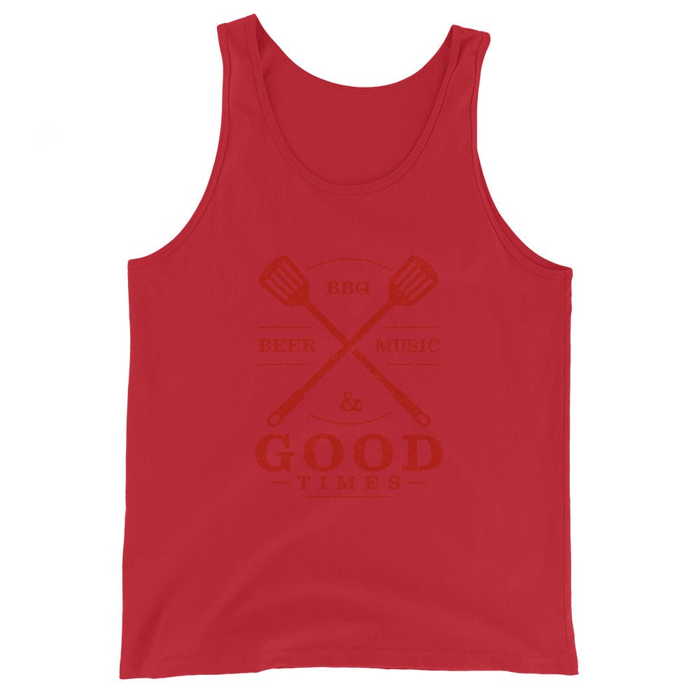 Beer, BBQ, Music, and Good Times - Unisex Tank Top - 2nd Amendment Style