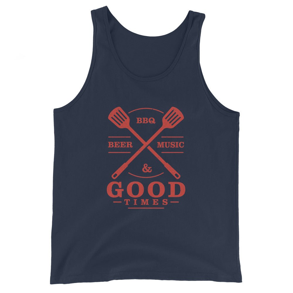 Beer, BBQ, Music, and Good Times - Unisex Tank Top - 2nd Amendment Style