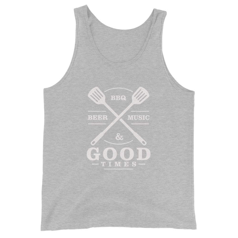 Beer, BBQ, Music, and Good Times - Unisex Tank Top - 2nd Amendment Style