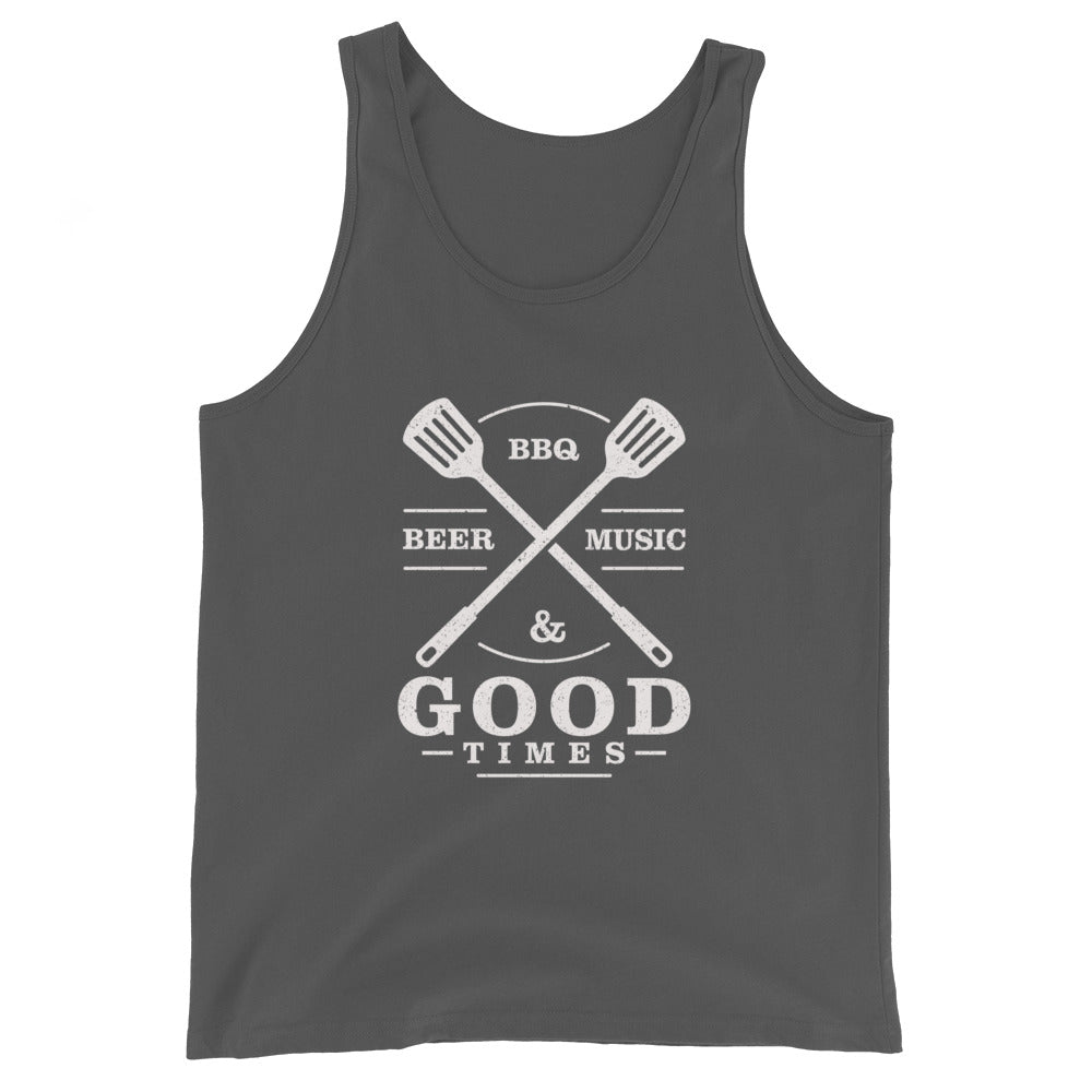 Beer, BBQ, Music, and Good Times - Unisex Tank Top - 2nd Amendment Style