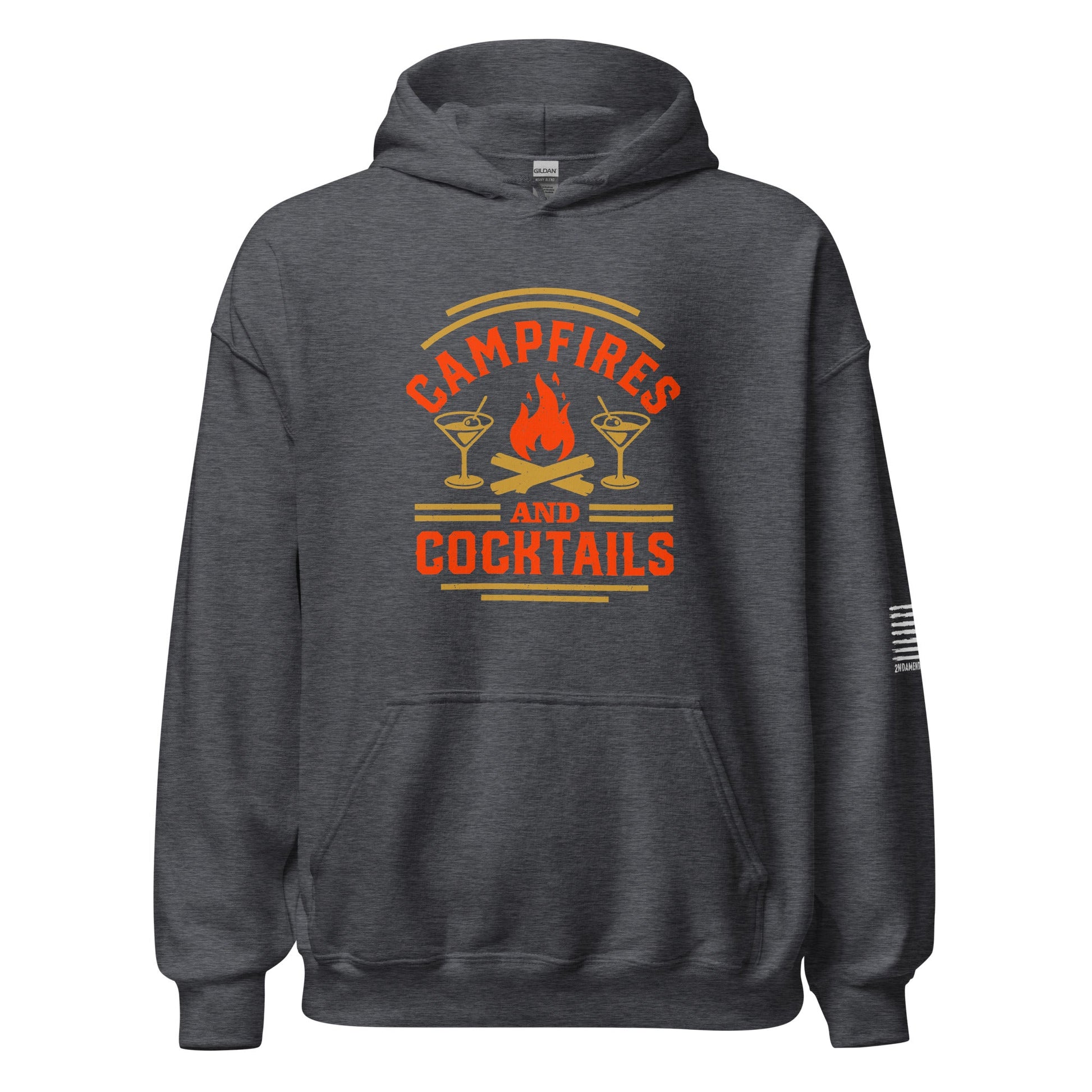 Campfires and Cocktails - Unisex Hoodie - 2nd Amendment Style