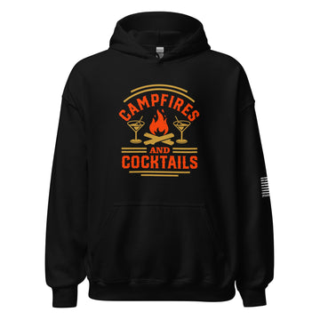 Campfires and Cocktails - Unisex Hoodie - 2nd Amendment Style