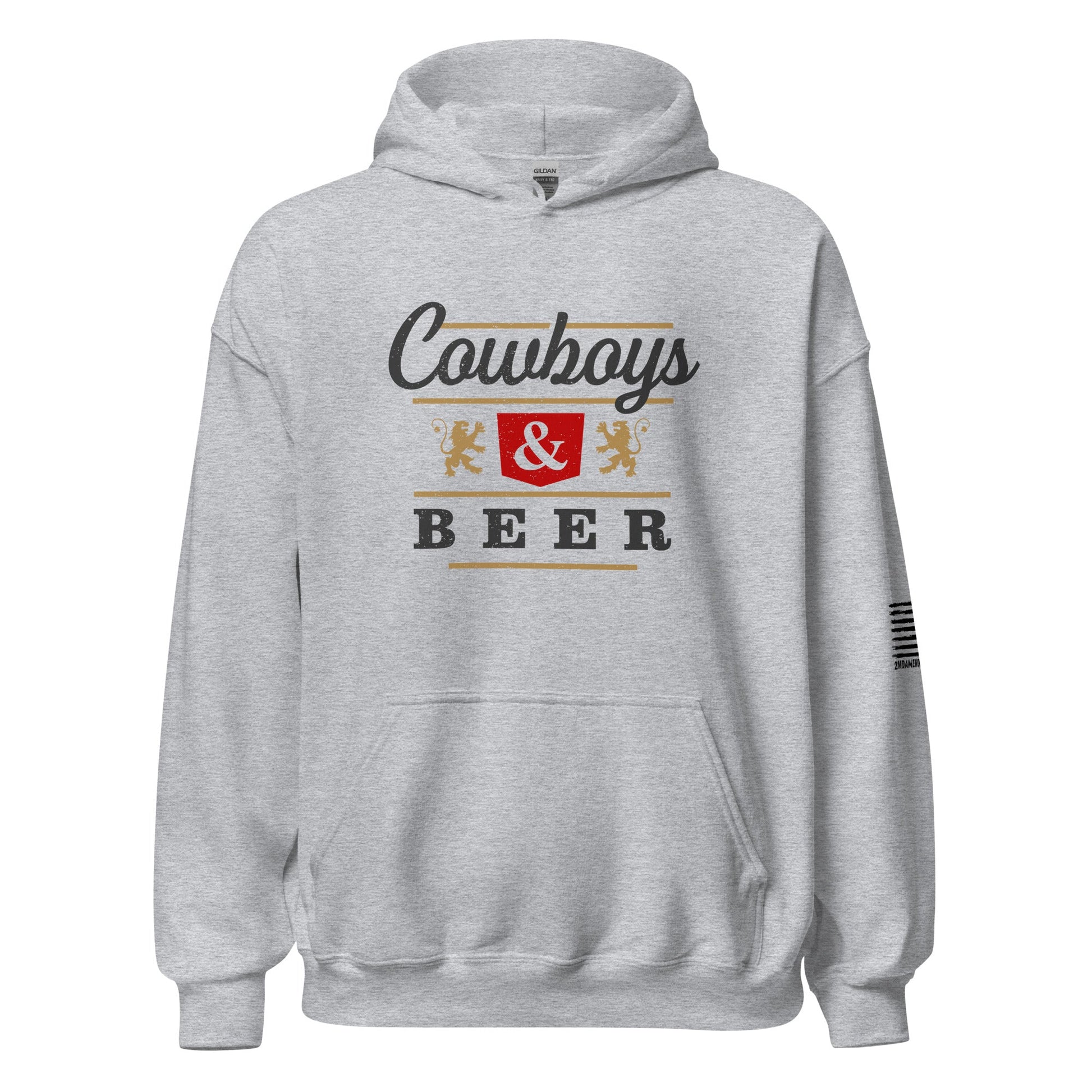 Cowboys and Beer - Unisex Hoodie - 2nd Amendment Style