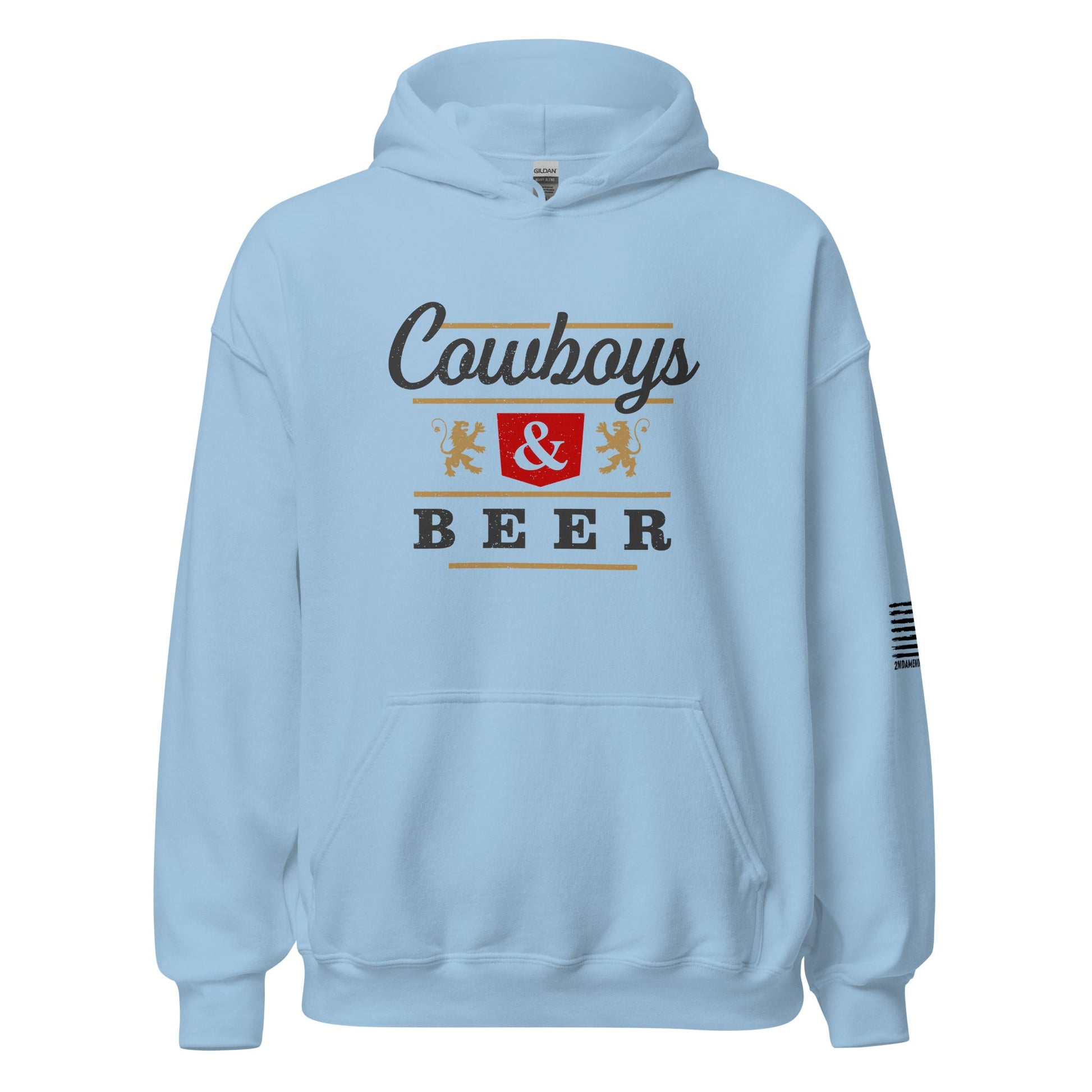 Cowboys and Beer - Unisex Hoodie - 2nd Amendment Style