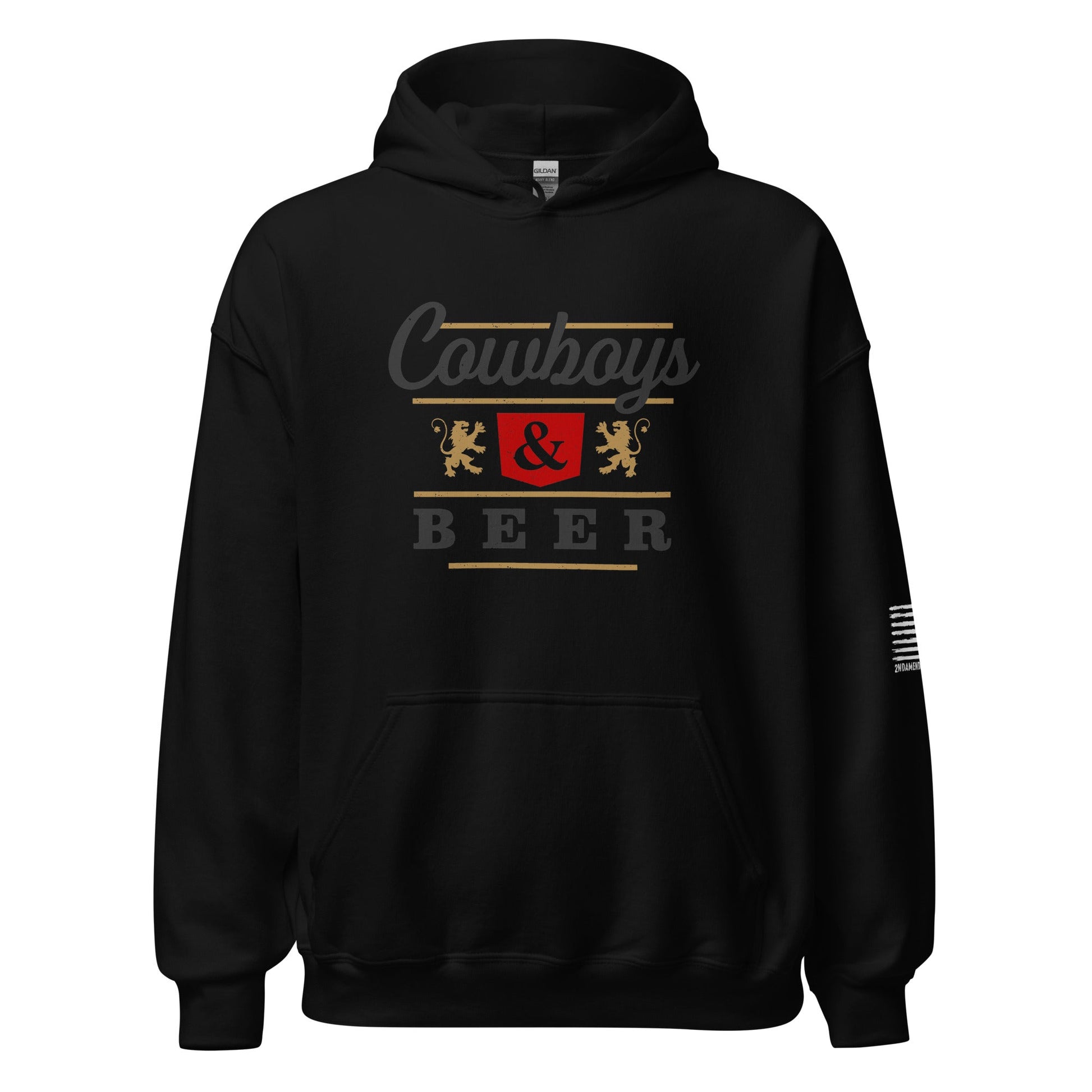 Cowboys and Beer - Unisex Hoodie - 2nd Amendment Style