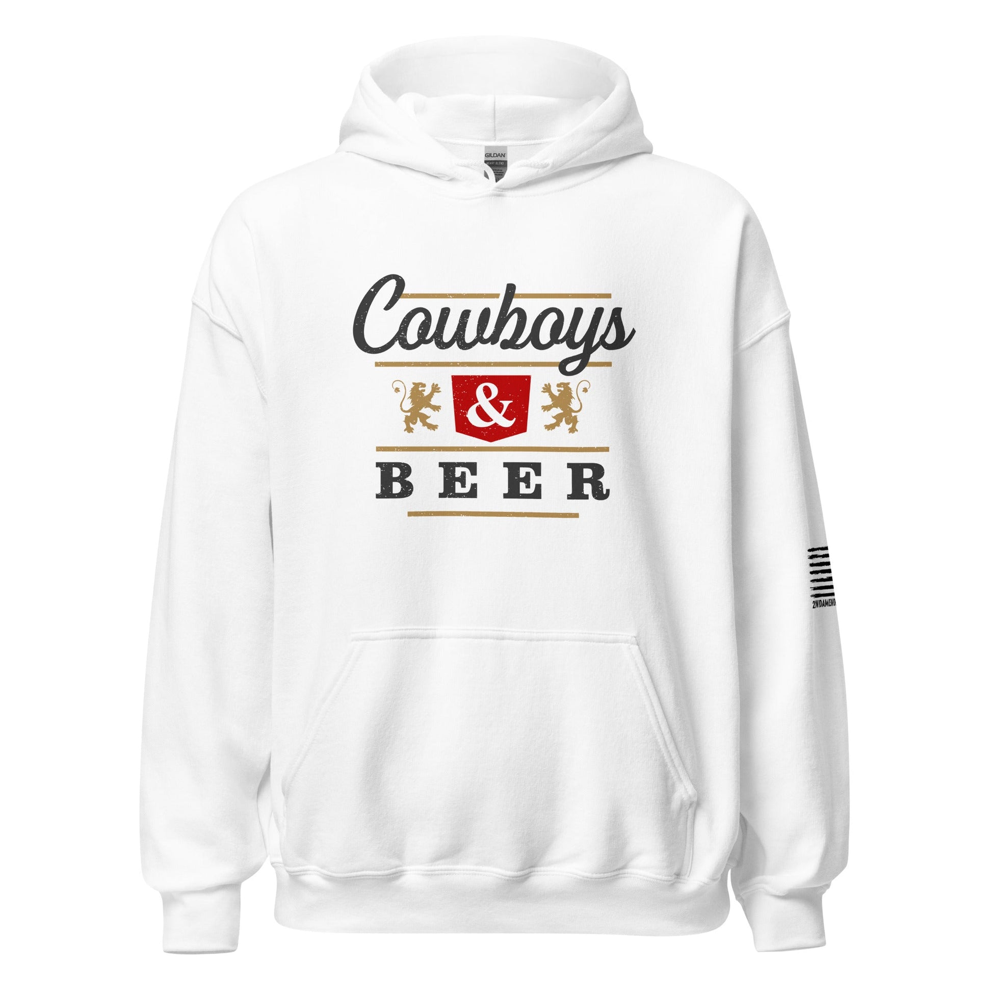 Cowboys and Beer - Unisex Hoodie - 2nd Amendment Style