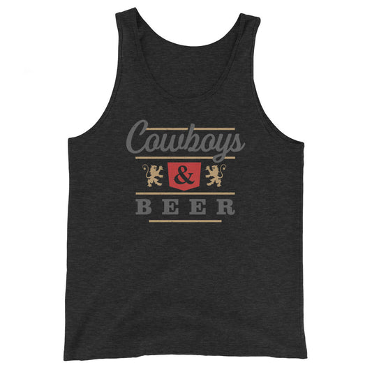 Cowboys and Beer - Unisex Tank Top - 2nd Amendment Style