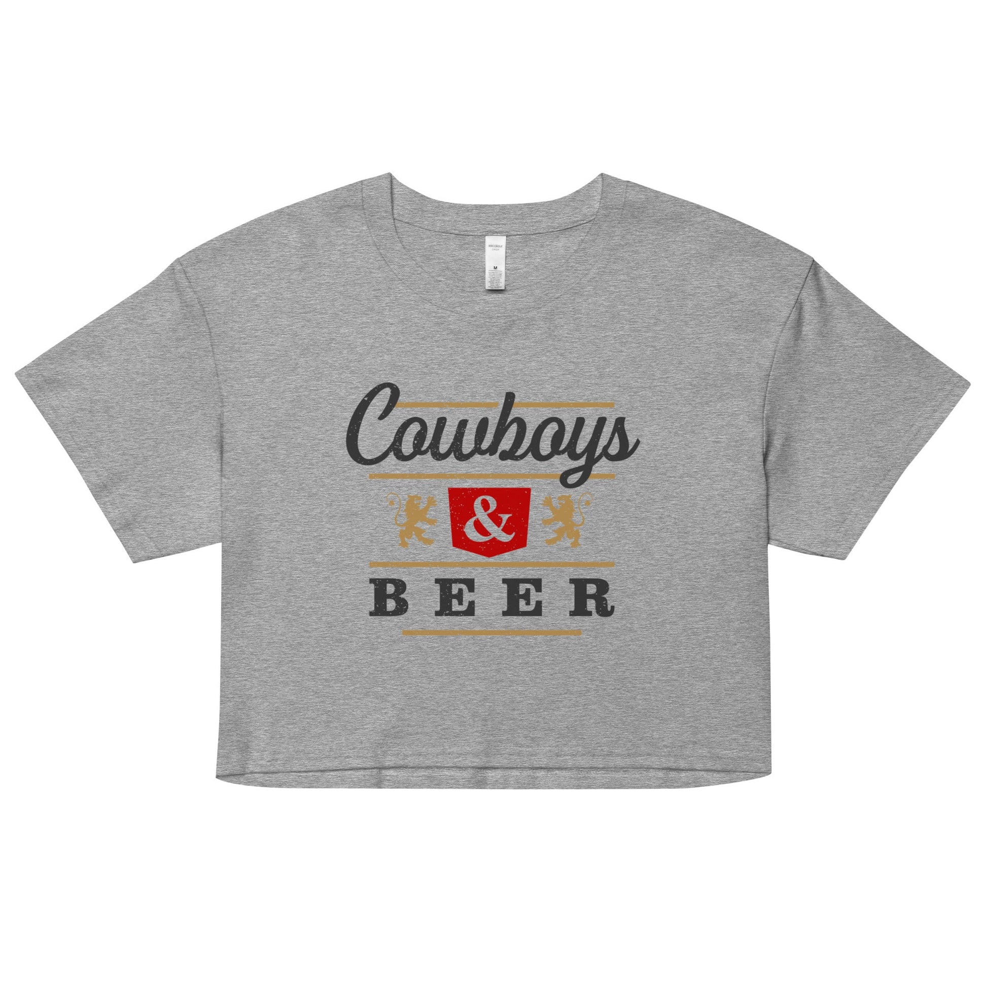 Cowboys and Beer - Women’s Crop Top - 2nd Amendment Style