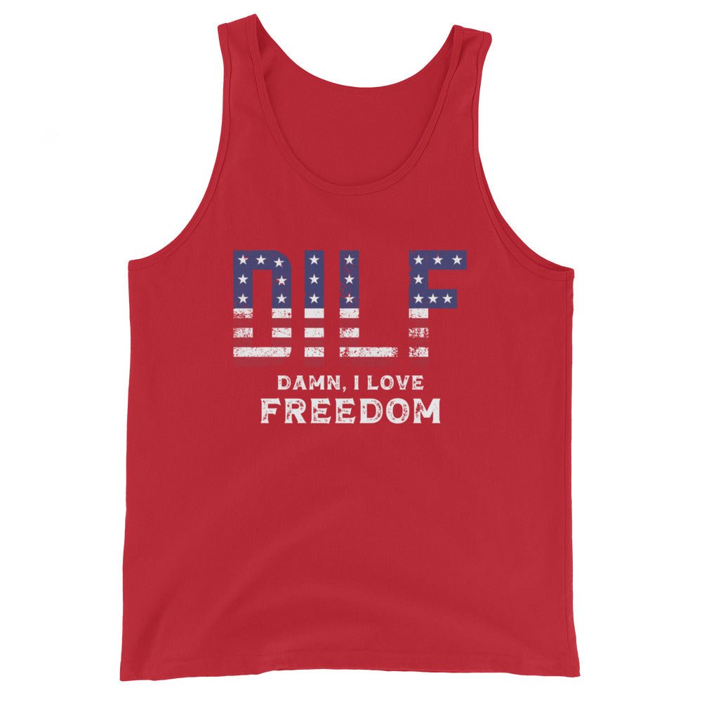 D.I.L.F. - Damn, I Love Freedom - Unisex Tank Top - 2nd Amendment Style