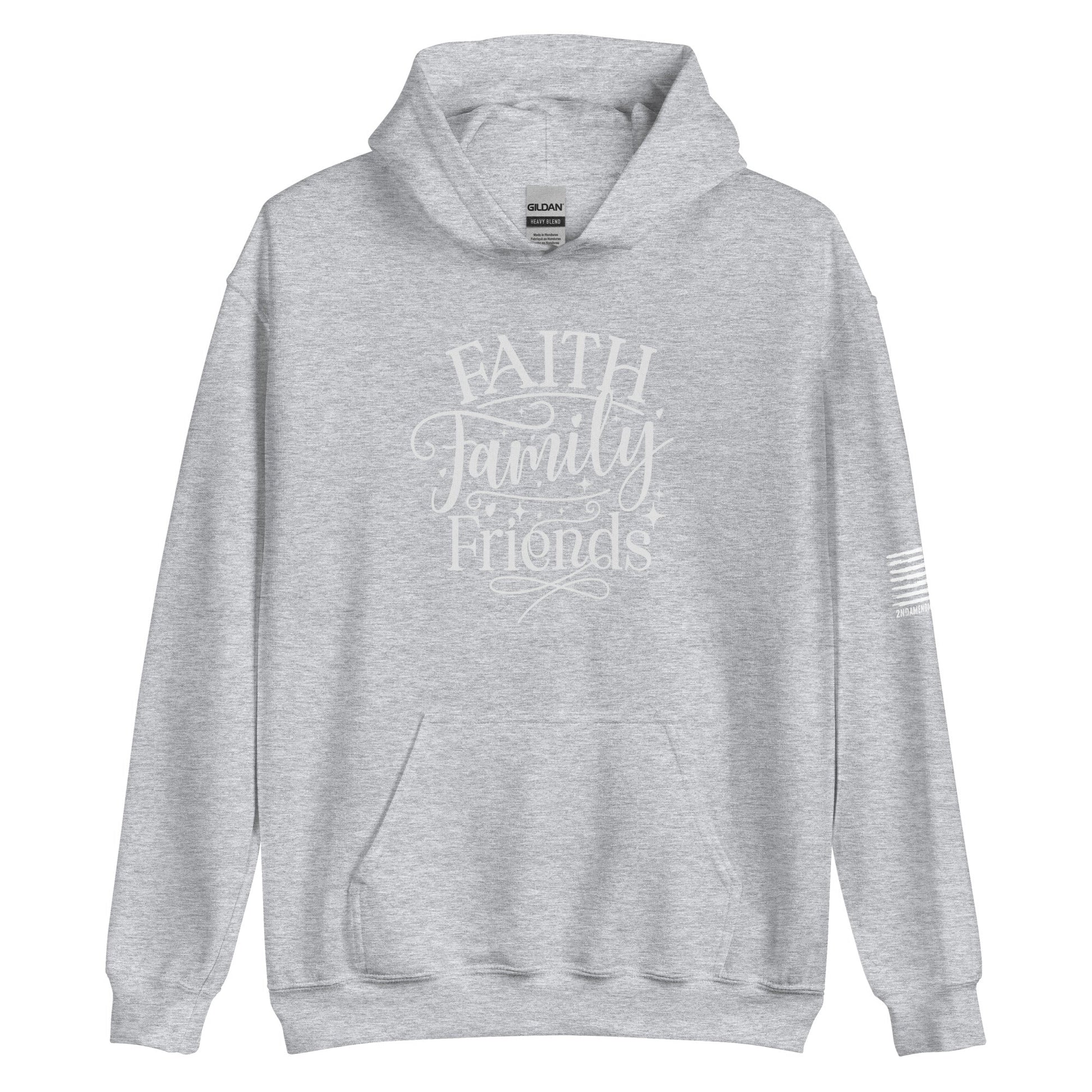 Faith, Family, Friends - Unisex Hoodie - 2nd Amendment Style