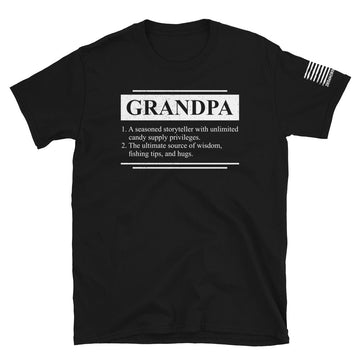 Grandpa - Definition - Short-Sleeve Unisex T-Shirt - 2nd Amendment Style