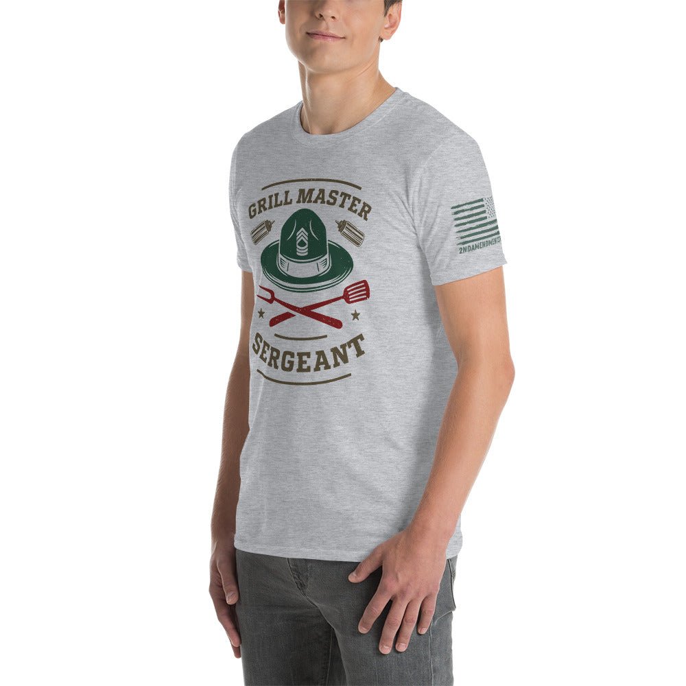 Grill Master Sergeant - Short-Sleeve Unisex T-Shirt - 2nd Amendment Style