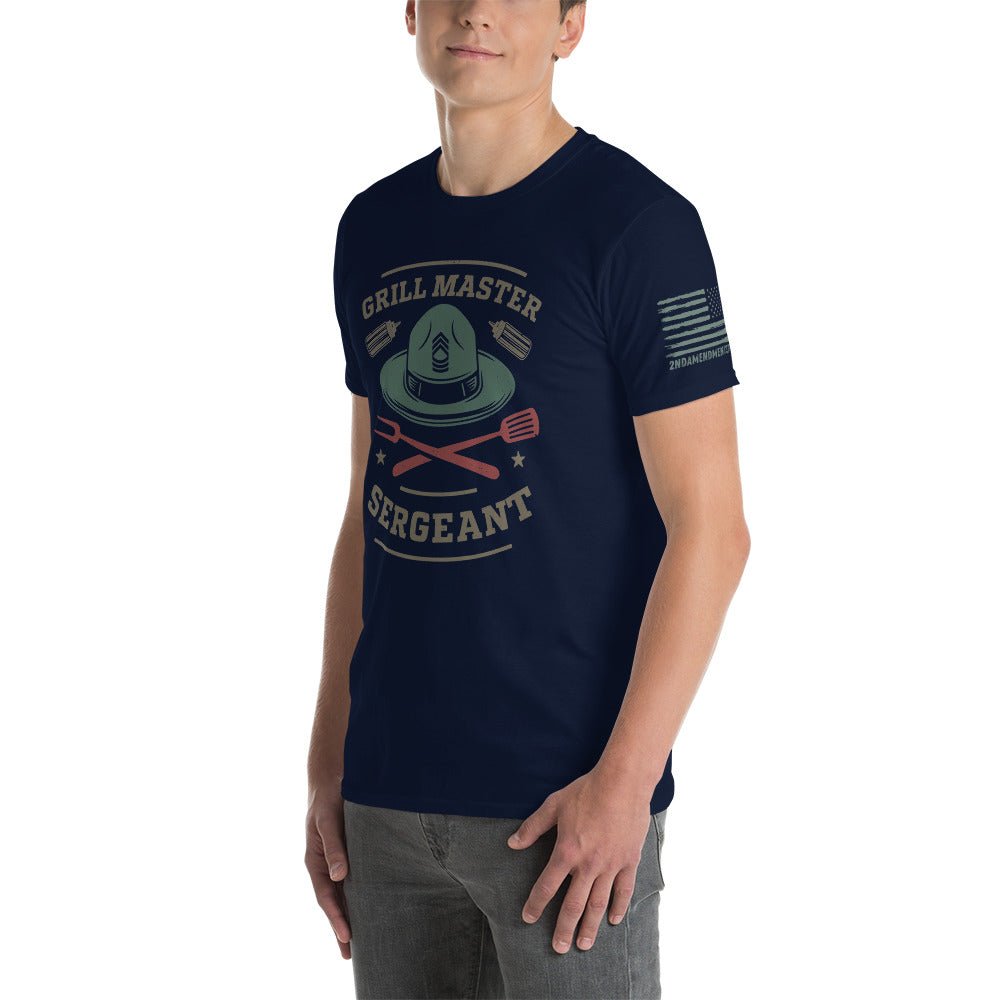 Grill Master Sergeant - Short-Sleeve Unisex T-Shirt - 2nd Amendment Style