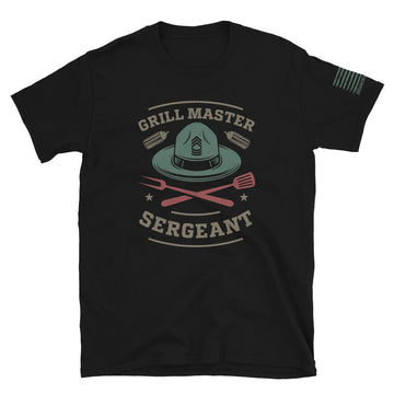 Grill Master Sergeant - Short-Sleeve Unisex T-Shirt - 2nd Amendment Style