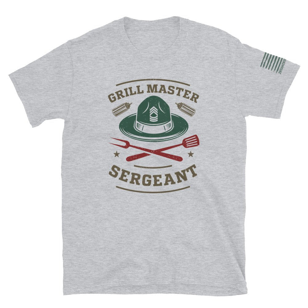 Grill Master Sergeant - Short-Sleeve Unisex T-Shirt - 2nd Amendment Style