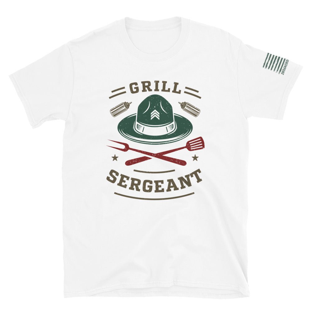 Grill Sergeant - Short-Sleeve Unisex T-Shirt - 2nd Amendment Style