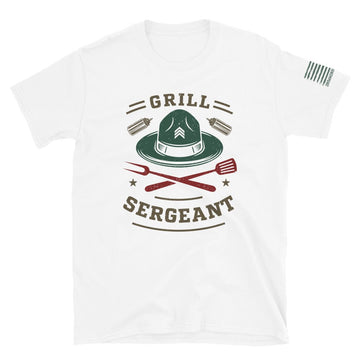 Grill Sergeant - Short-Sleeve Unisex T-Shirt - 2nd Amendment Style