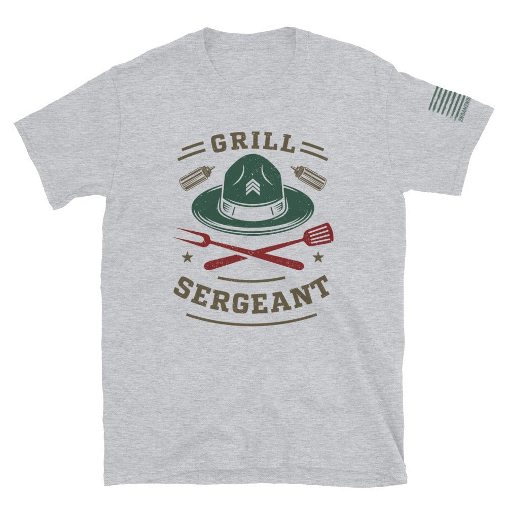 Grill Sergeant - Short-Sleeve Unisex T-Shirt - 2nd Amendment Style