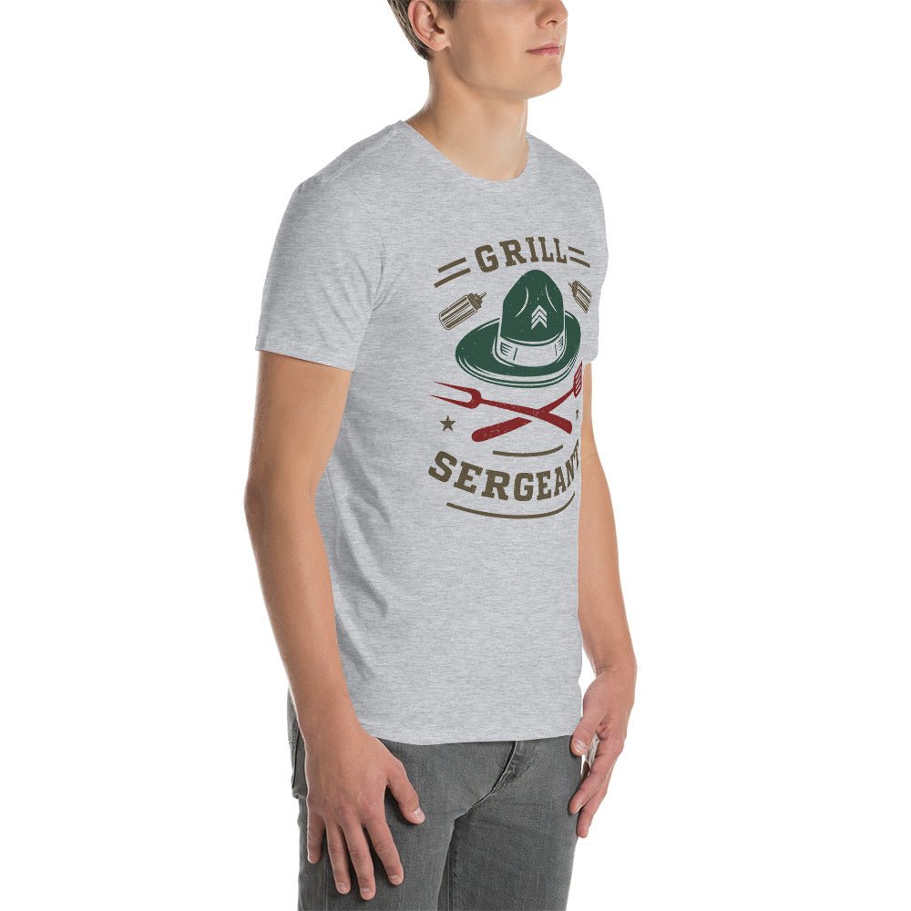 Grill Sergeant - Short-Sleeve Unisex T-Shirt - 2nd Amendment Style