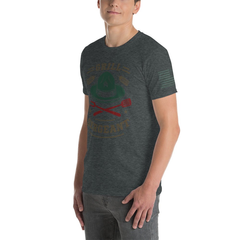 Grill Sergeant - Short-Sleeve Unisex T-Shirt - 2nd Amendment Style