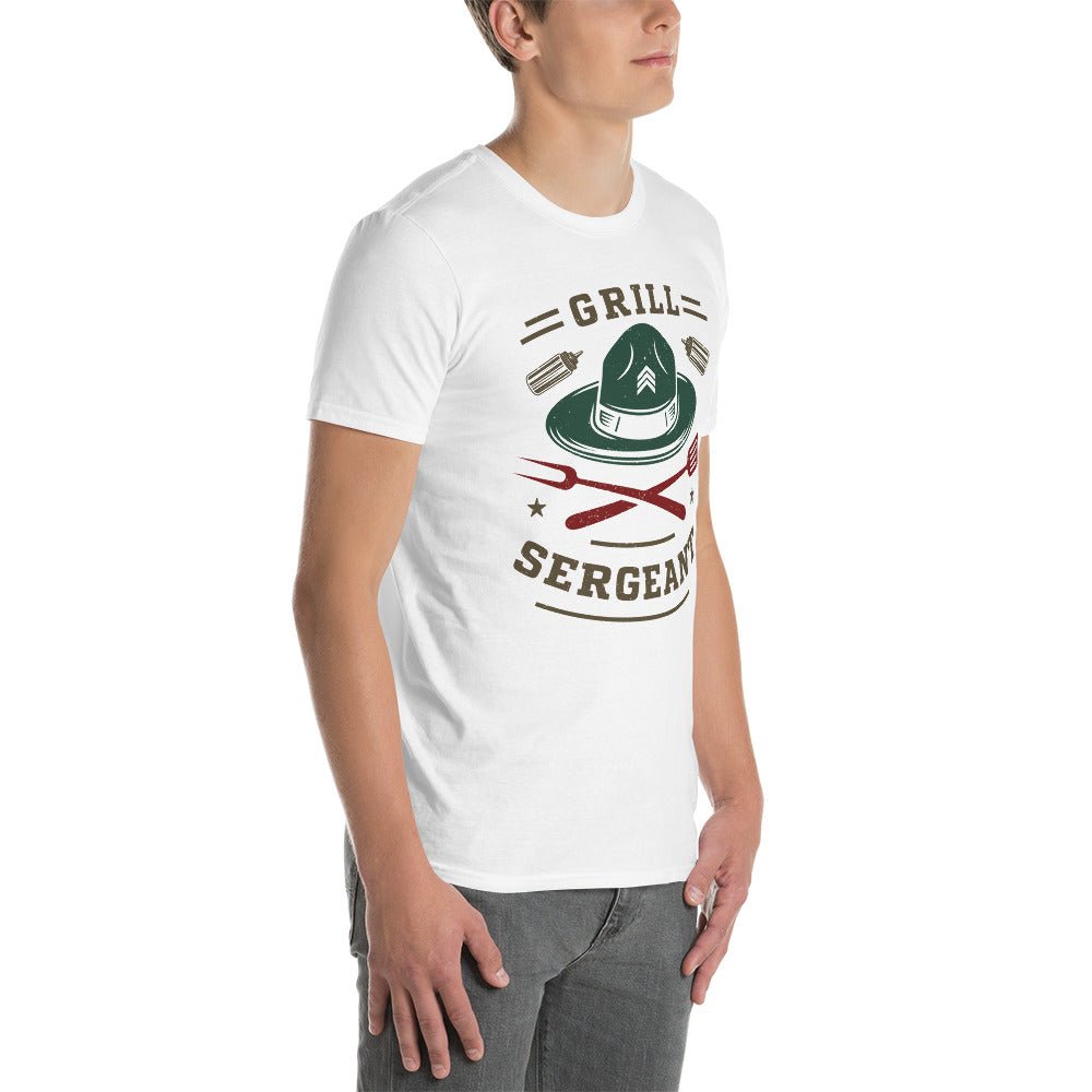 Grill Sergeant - Short-Sleeve Unisex T-Shirt - 2nd Amendment Style