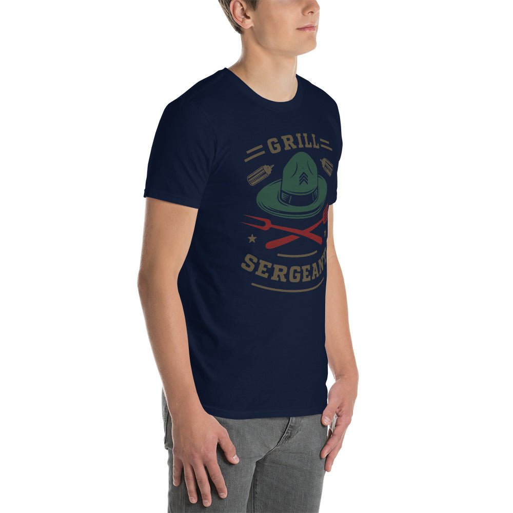 Grill Sergeant - Short-Sleeve Unisex T-Shirt - 2nd Amendment Style