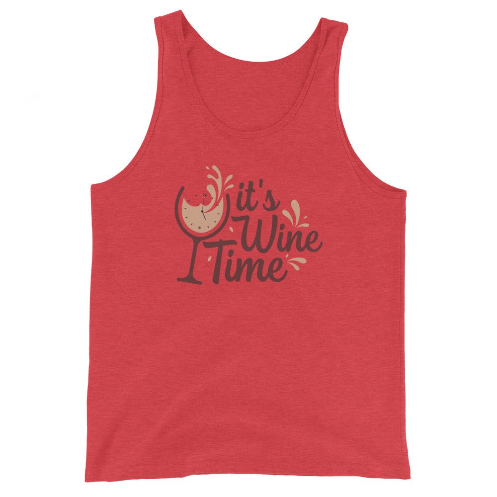 It's Wine Time - Unisex Tank Top - 2nd Amendment Style