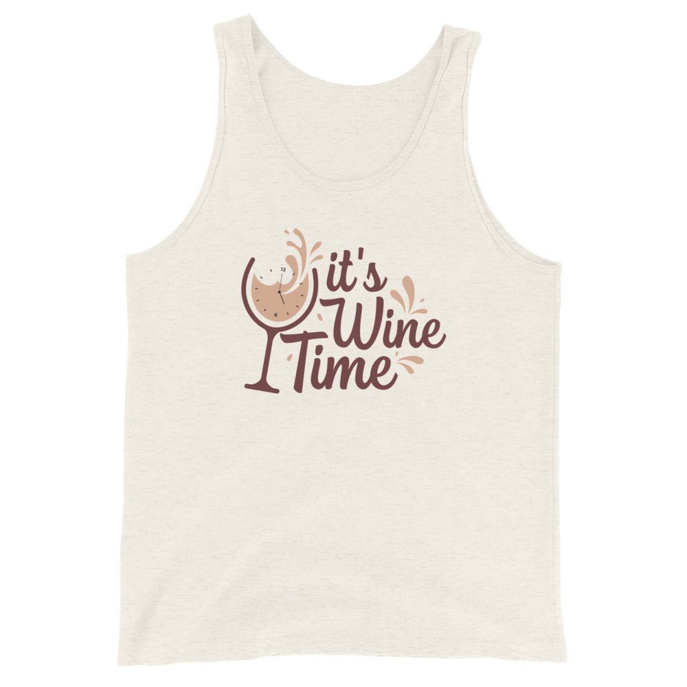 It's Wine Time - Unisex Tank Top - 2nd Amendment Style