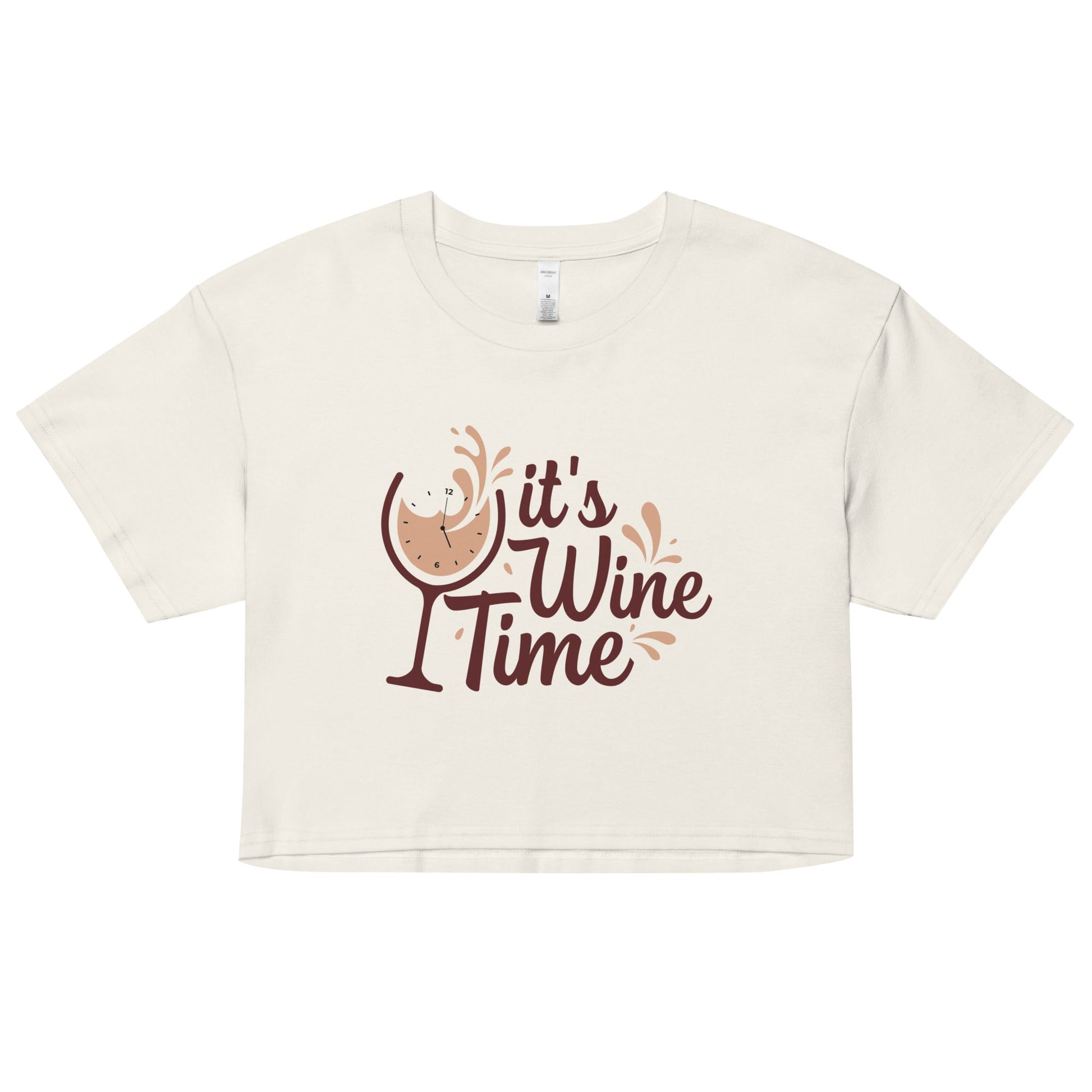 It's Wine Time - Women’s Crop Top - 2nd Amendment Style