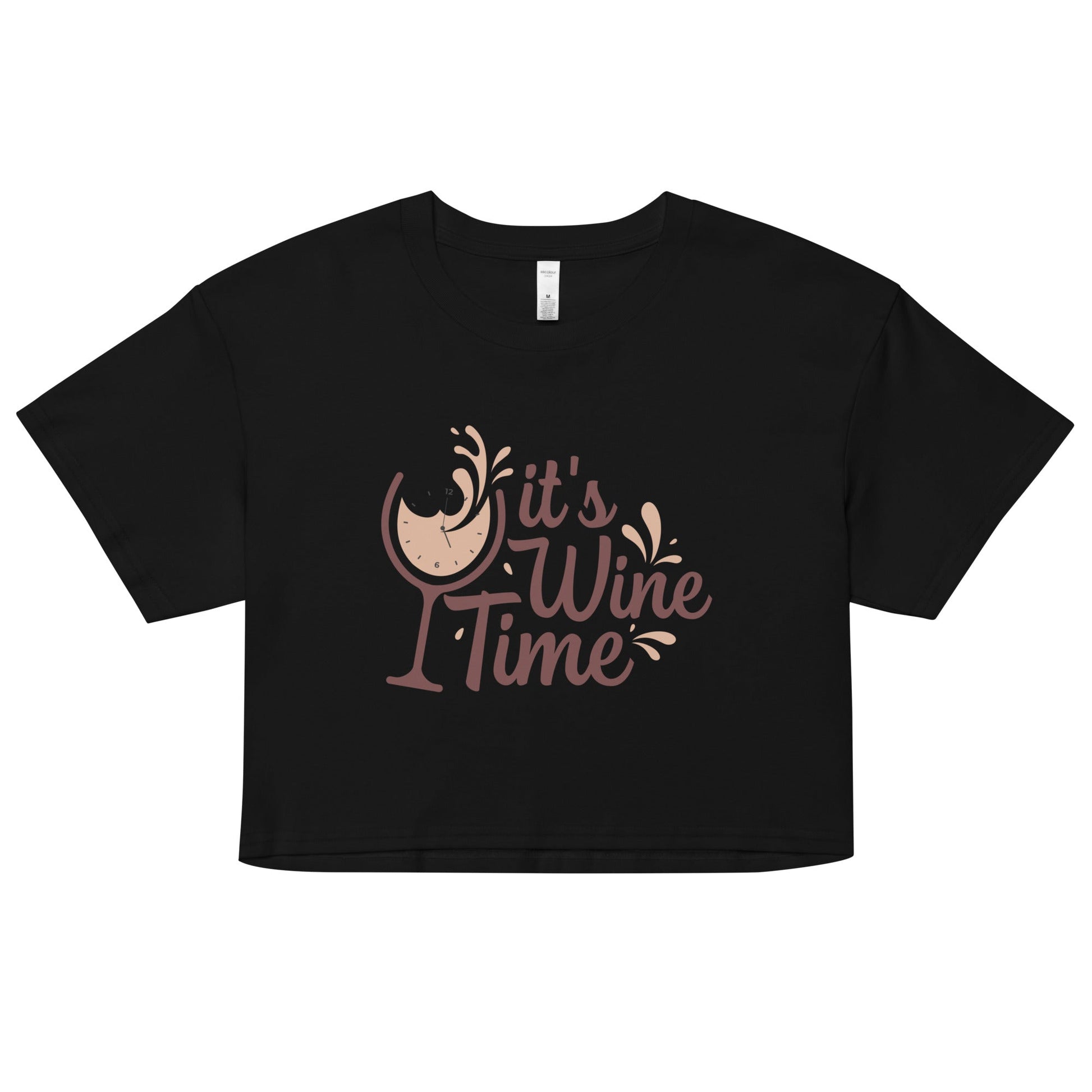 It's Wine Time - Women’s Crop Top - 2nd Amendment Style