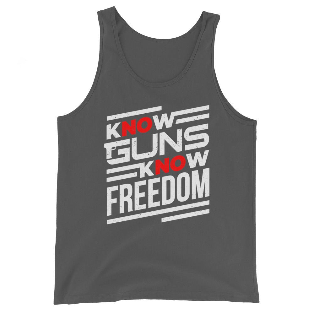 Know Guns, Know Freedom - Unisex Tank Top - 2nd Amendment Style