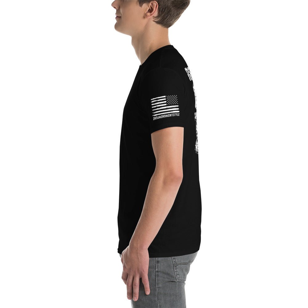 Redneck 911 - Back Placement - Short-Sleeve Unisex T-Shirt - 2nd Amendment Style