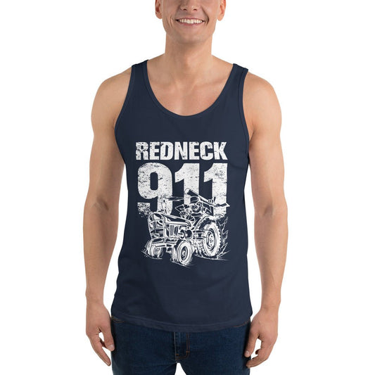 Redneck 911 - Unisex Tank Top - 2nd Amendment Style